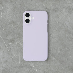 Lavender Purple Simple Minimalist iPhone 16 Plus Case