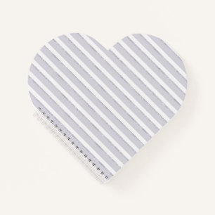 Lavender Purple Sparkle Glitter Stripes Notebook