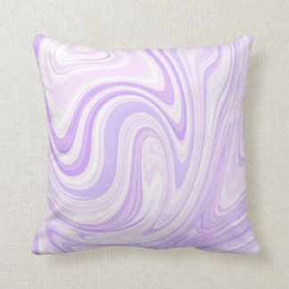 Lavender Purple Swirl Cushion