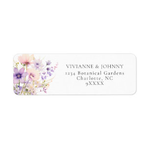 Lavender Purple Violet Flowers Wildflowers Wedding