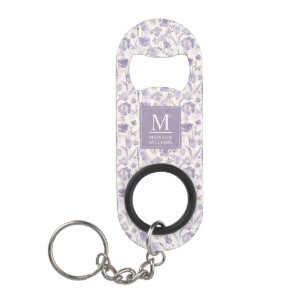 Lavender Purple Watercolor Floral Flowers Pattern