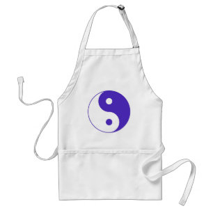Lavender Purple Yin-Yang Standard Apron