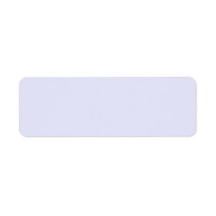 Lavender Return Address Label