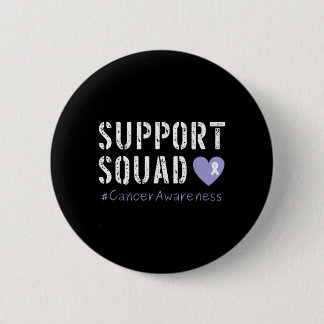Lavender Ribbon Men Women Kids Boys Girls Cancer 6 Cm Round Badge