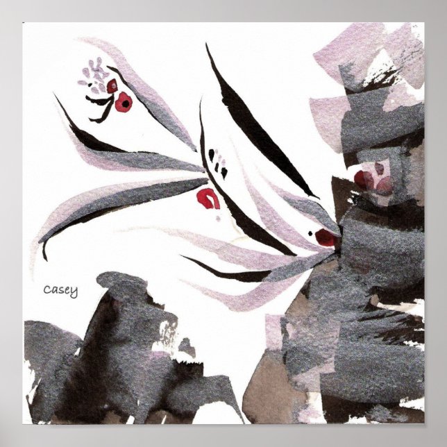 Lavender Rock Print (Front)