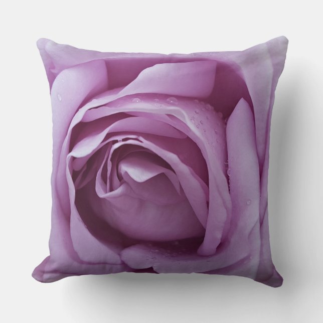 Lavender Rose Cushion (Front)
