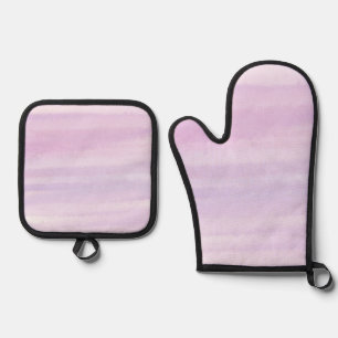 Lavender Rose Is My Favourite Colour Medium Gift B Oven Mitt & Pot Holder Set