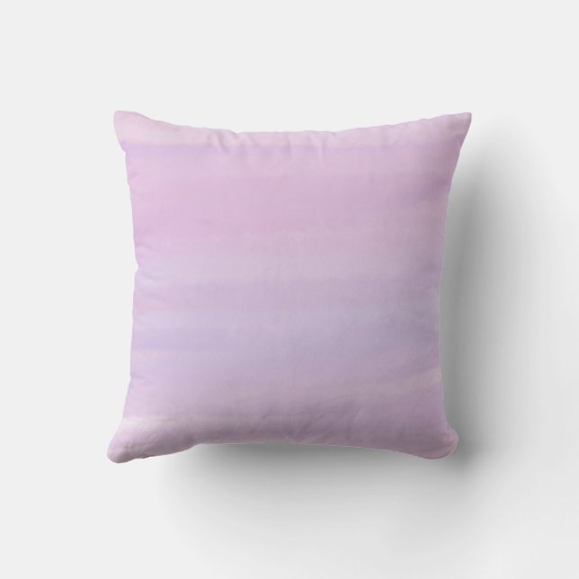 Lavender Rose Is My Favourite Colour Throw Pillow (Back)