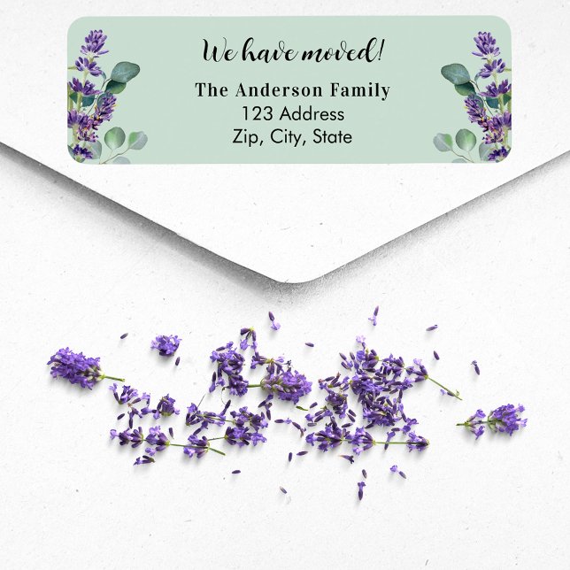 Lavender sage green moved new return address (Creator Uploaded)
