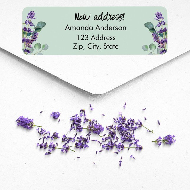 Lavender sage green moved new return address (Creator Uploaded)