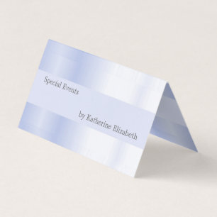 Lavender Satin Look Minimal Elegant Professional Business Card