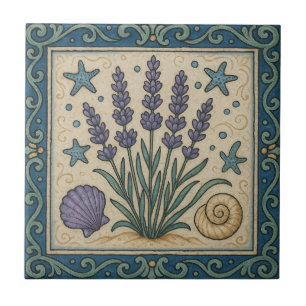 Lavender Sea Tile