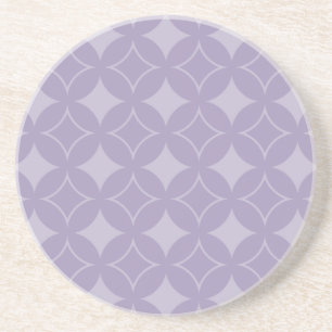 Lavender shippo pattern coaster