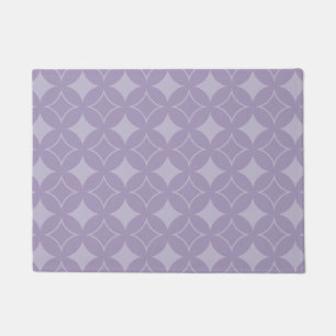 Lavender shippo pattern doormat