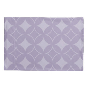 Lavender shippo pattern pillowcase