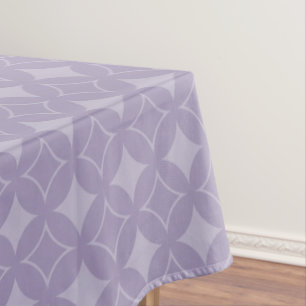 Lavender shippo pattern tablecloth