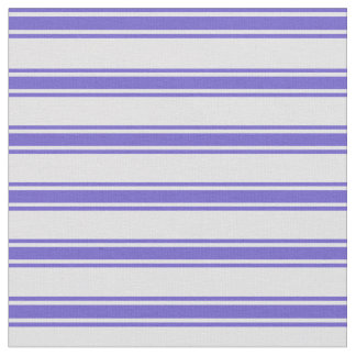 Lavender & Slate Blue Coloured Lines Pattern Fabric