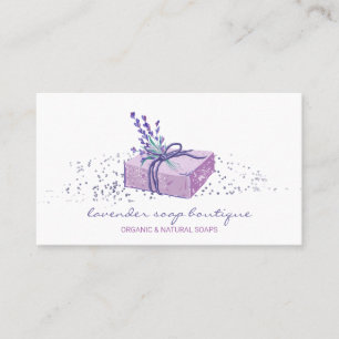 Lavender Soap Business Card