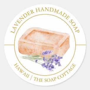 Lavender Soap label