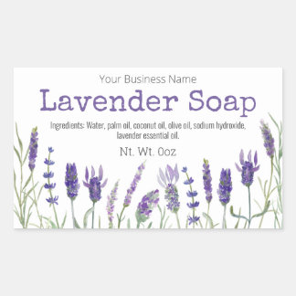 Lavender Soap Labels