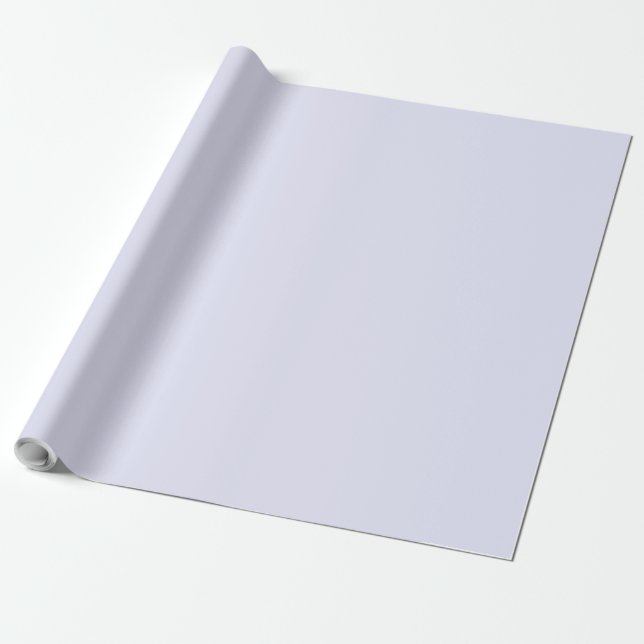 Lavender Solid Colour Wrapping Paper (Unrolled)