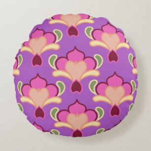 Lavender Sprig Round Cushion