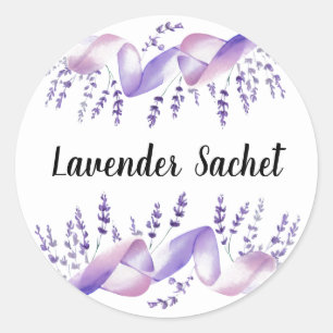 Lavender Sprigs Lavender Sachet Sticker