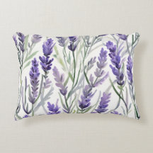 Lavender Sprigs Pillow