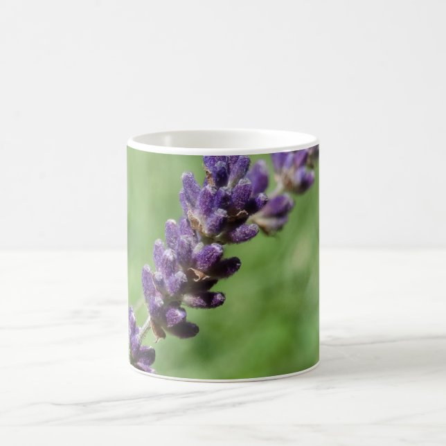 Lavender Stalk Photo Mug (Center)
