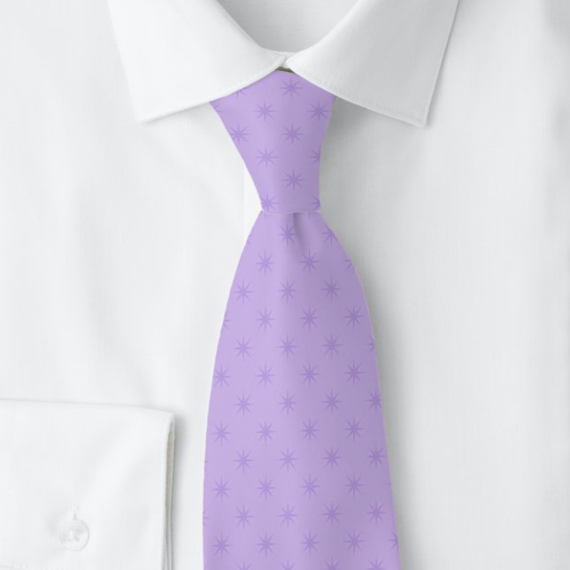Lavender Starburst Tie (Creator Uploaded)