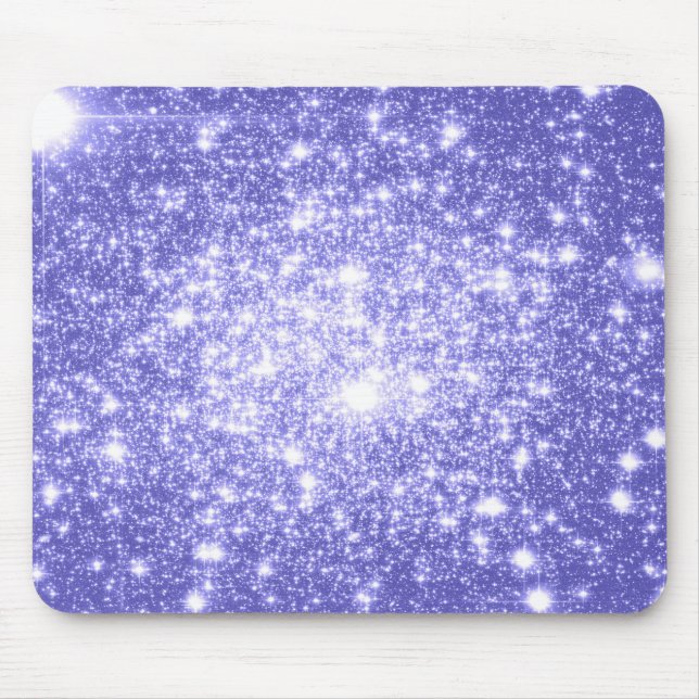 Lavender Stars Mouse Mat (Front)