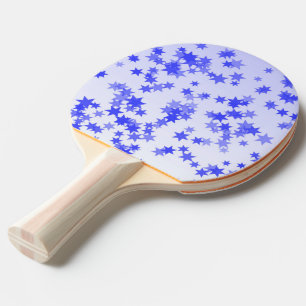 Lavender Stars Ping Pong Paddle
