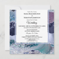 *~* Lavender Stars RSVP Website AGATE AR13 Wedding