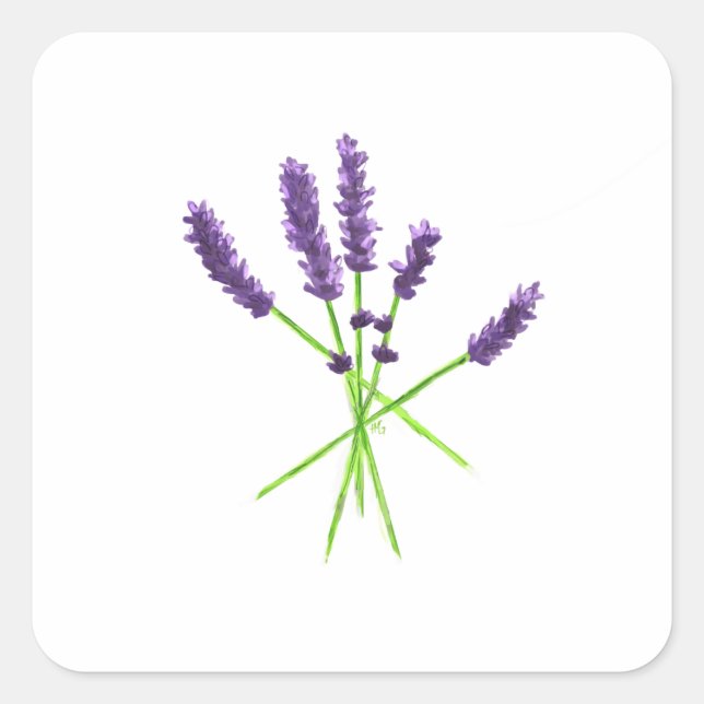 Lavender Sticker (Front)