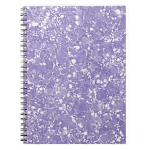 Lavender Stone Marble Notebook
