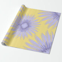Lavender Sunflowers on Lime