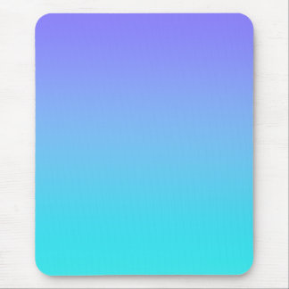 Lavender to Aqua Teal Gradient Mouse Mat