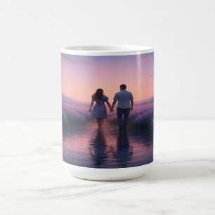 Lavender Twilight Stroll Coffee Mug