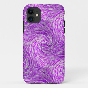 Lavender Twirls....... iPhone 11 Case