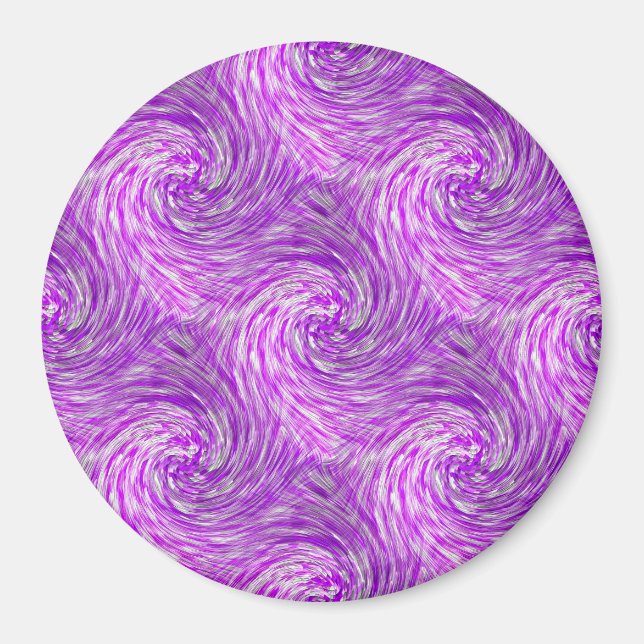 Lavender Twirls..... Magnet (Front)