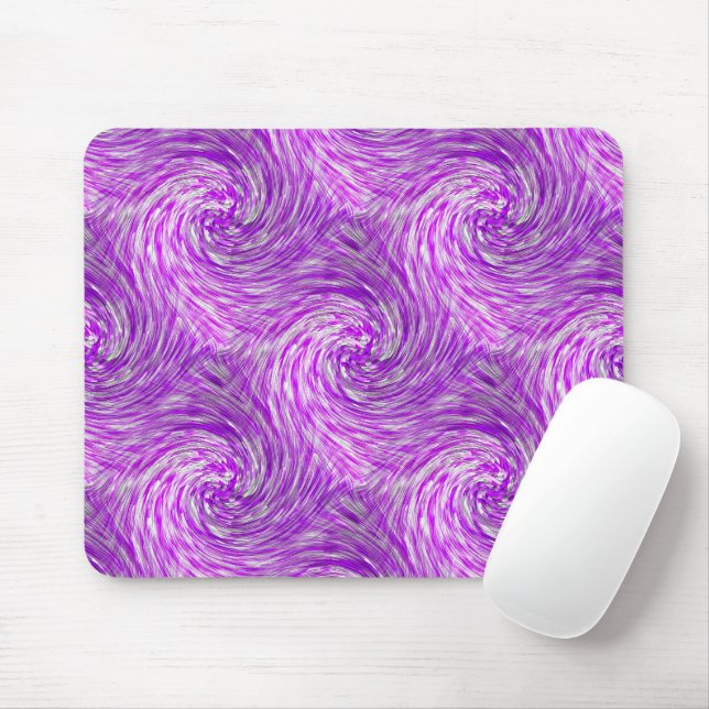 Lavender Twirls....... Mouse Mat (With Mouse)