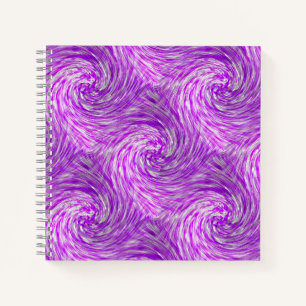Lavender Twirls...... Notebook