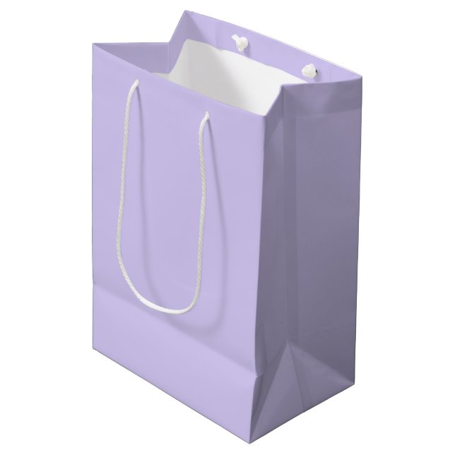 Lavender Twist, Medium Gift Bag (Front Angled)