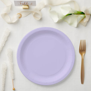 Lavender Twist, Wedding Paper Plates