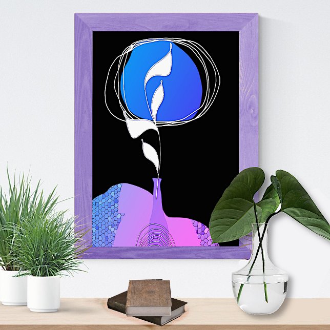Lavender Vase Foil Prints (Creator Uploaded)