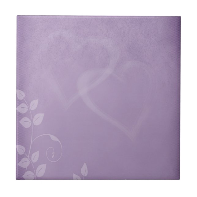 Lavender Vintage Tile (Front)