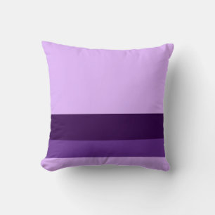 Lavender w/ Divider Lines + Any Two Colors Cushion