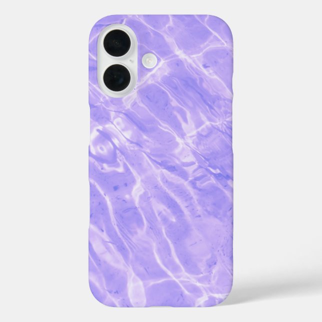 Lavender Water Ripple iPhone Case (Back)