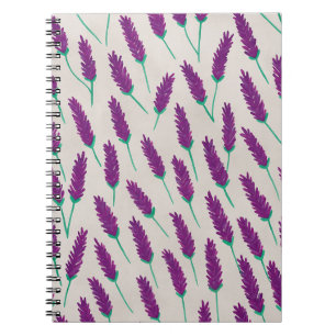 Lavender Watercolor  Notebook