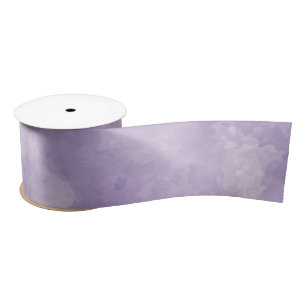 Lavender Watercolor Wedding Ribbon Satin Ribbon